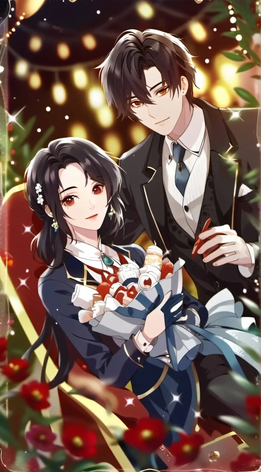 ai character: Gabriel,you,Mikey background