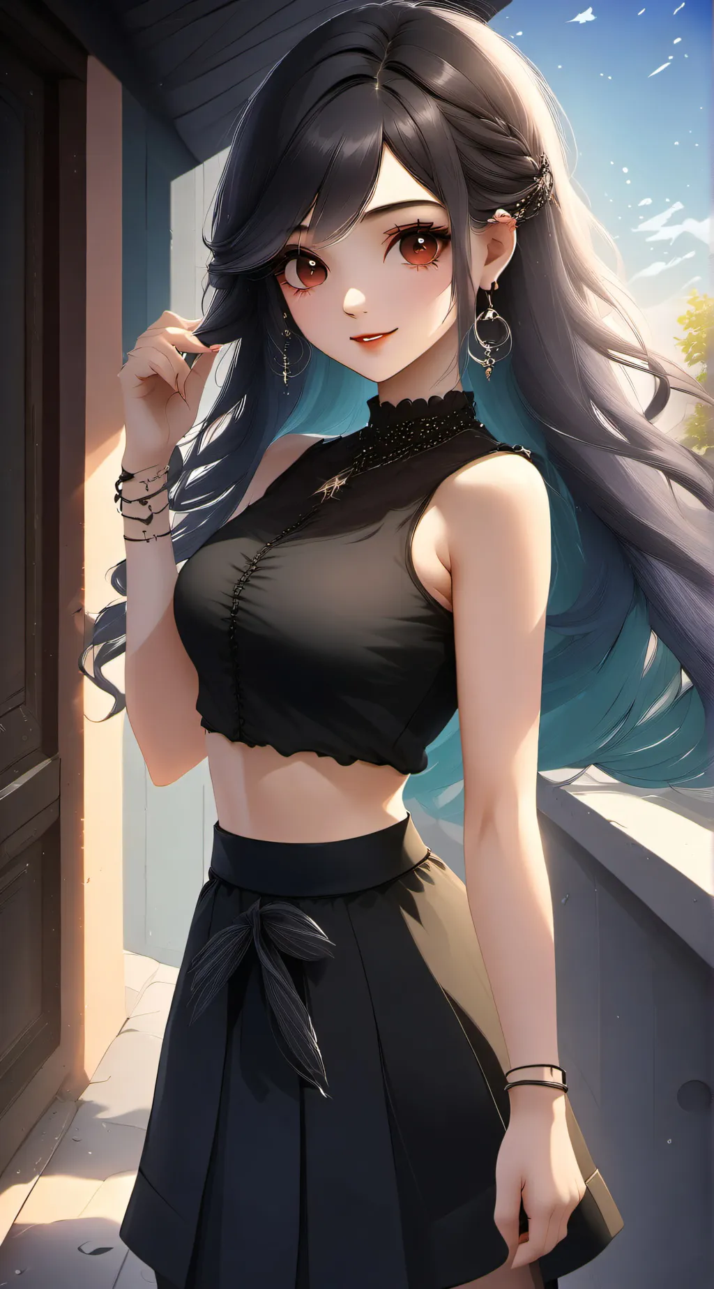 ai character: Ash background