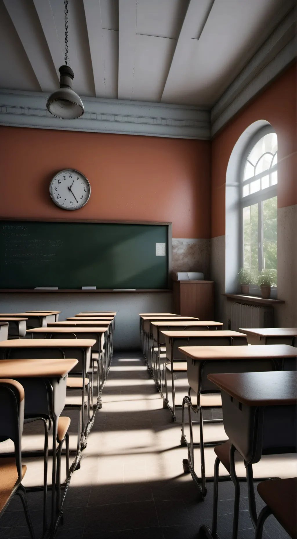 ai character: School background