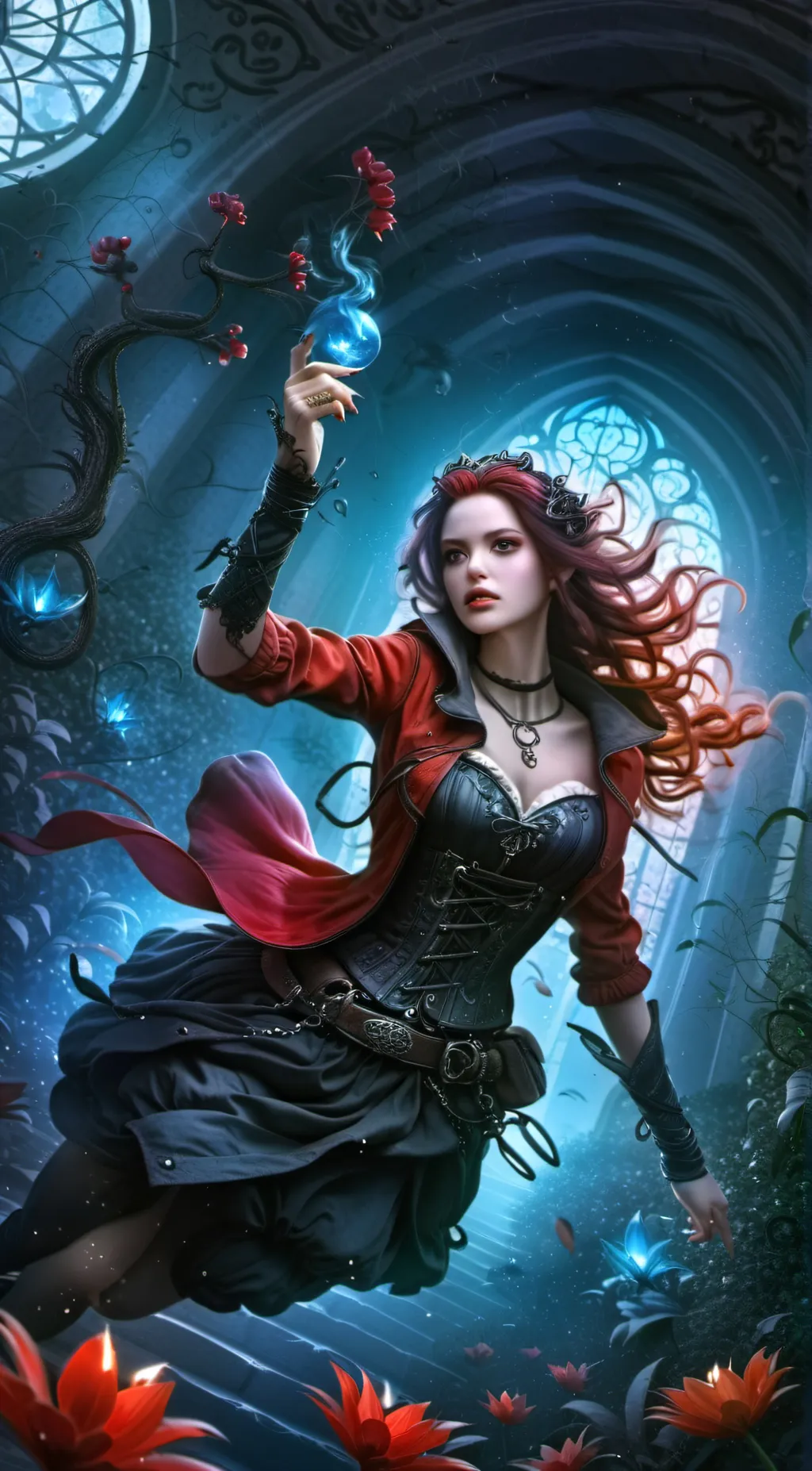 ai character: Alicia background