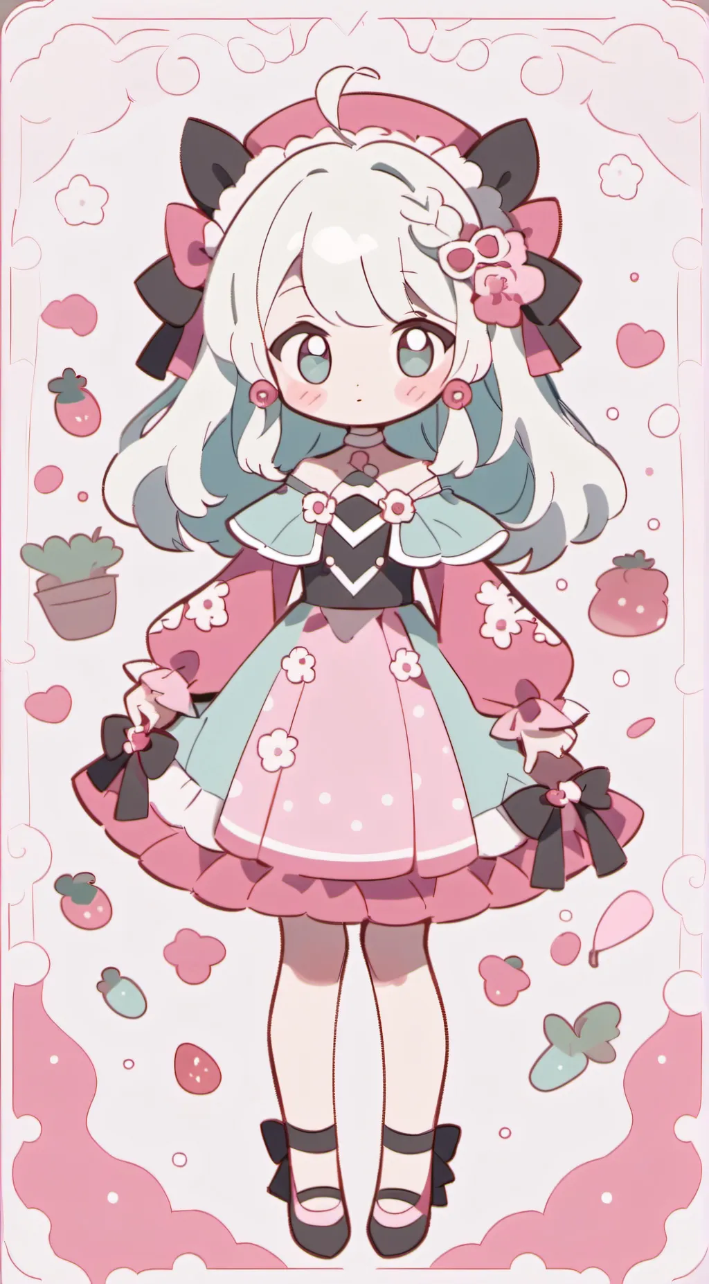ai character: prencess background