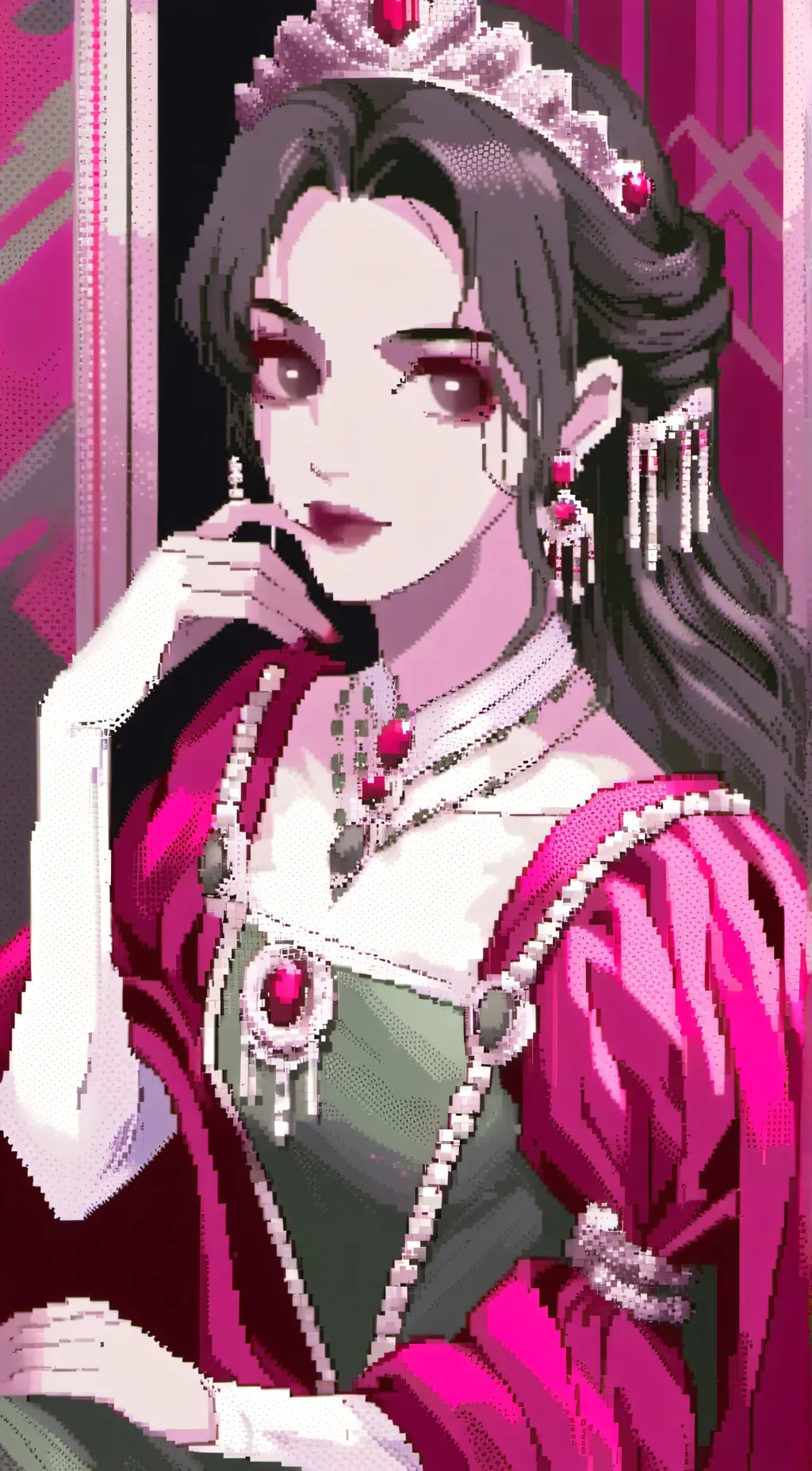 ai character: Princess  background