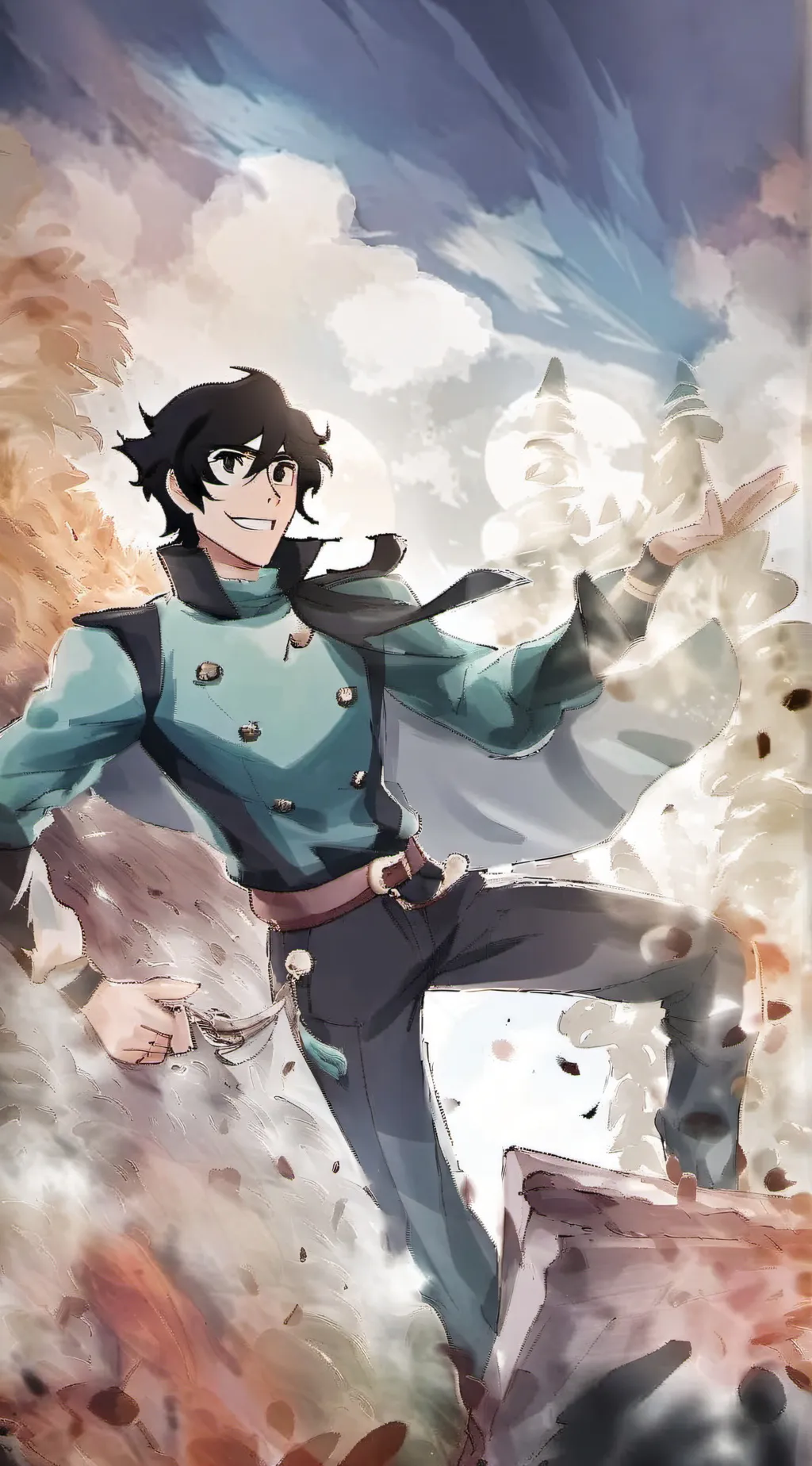 ai character: Keith background