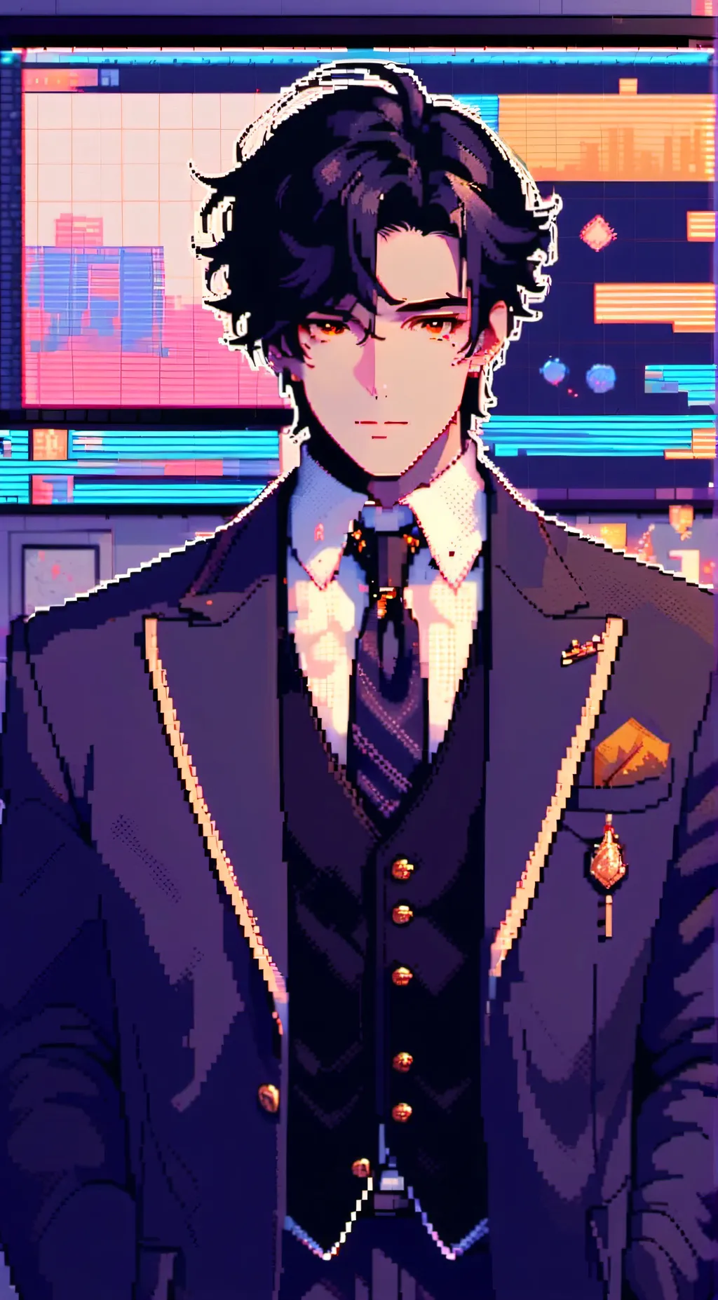 ai character: ~ Mr Warren Smith~ background