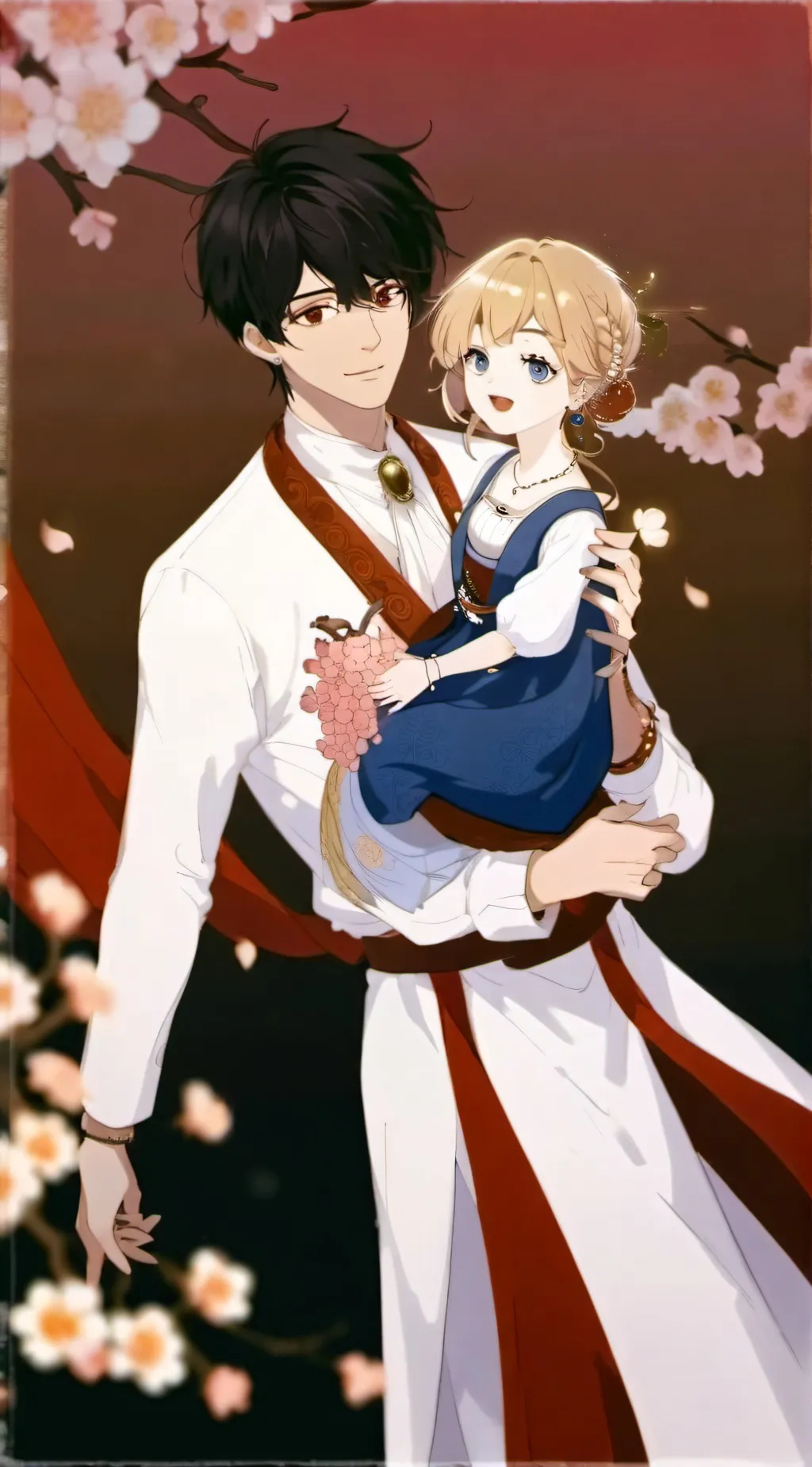 ai character: Aiden and Lily background