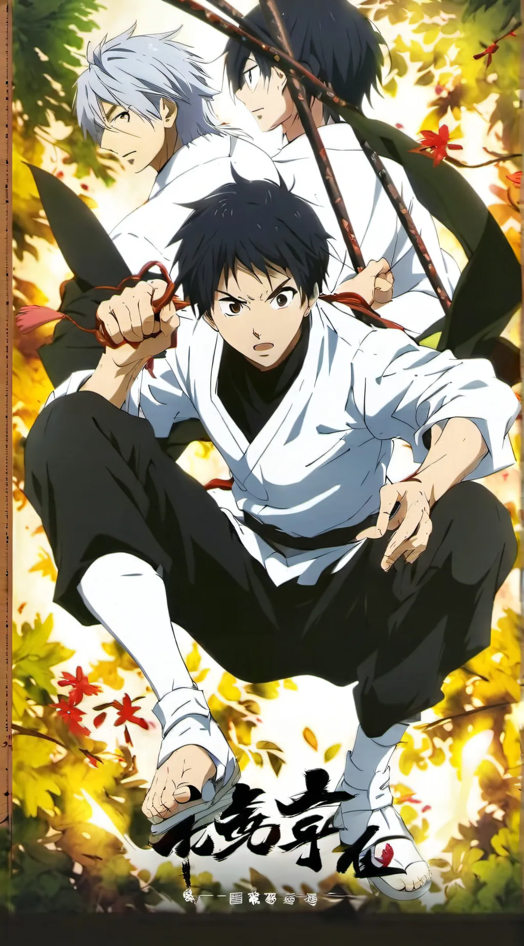 ai character: jjk  background