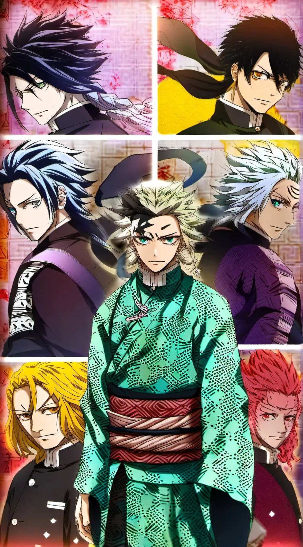 ai character: Demon Slayer background