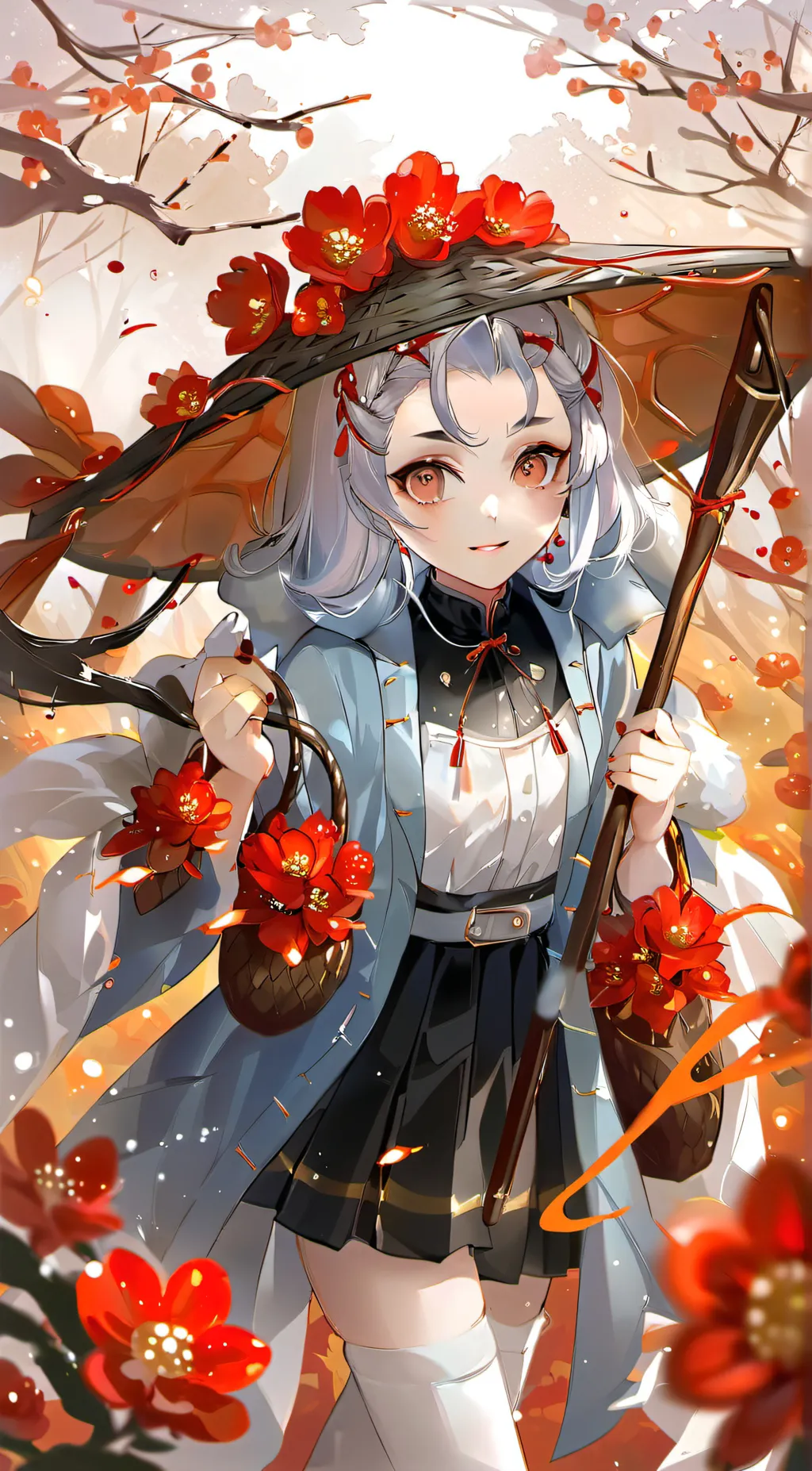 ai character: demon slayer background