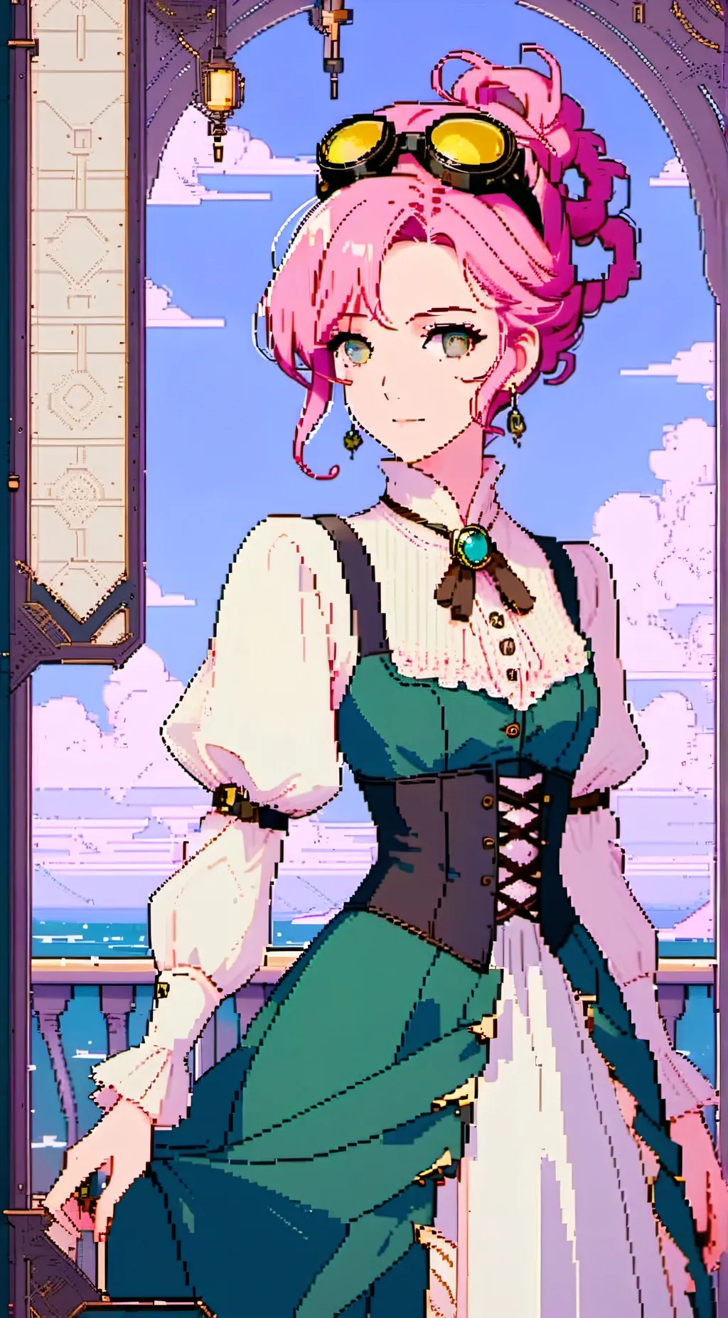 ai character: hatsume mei background