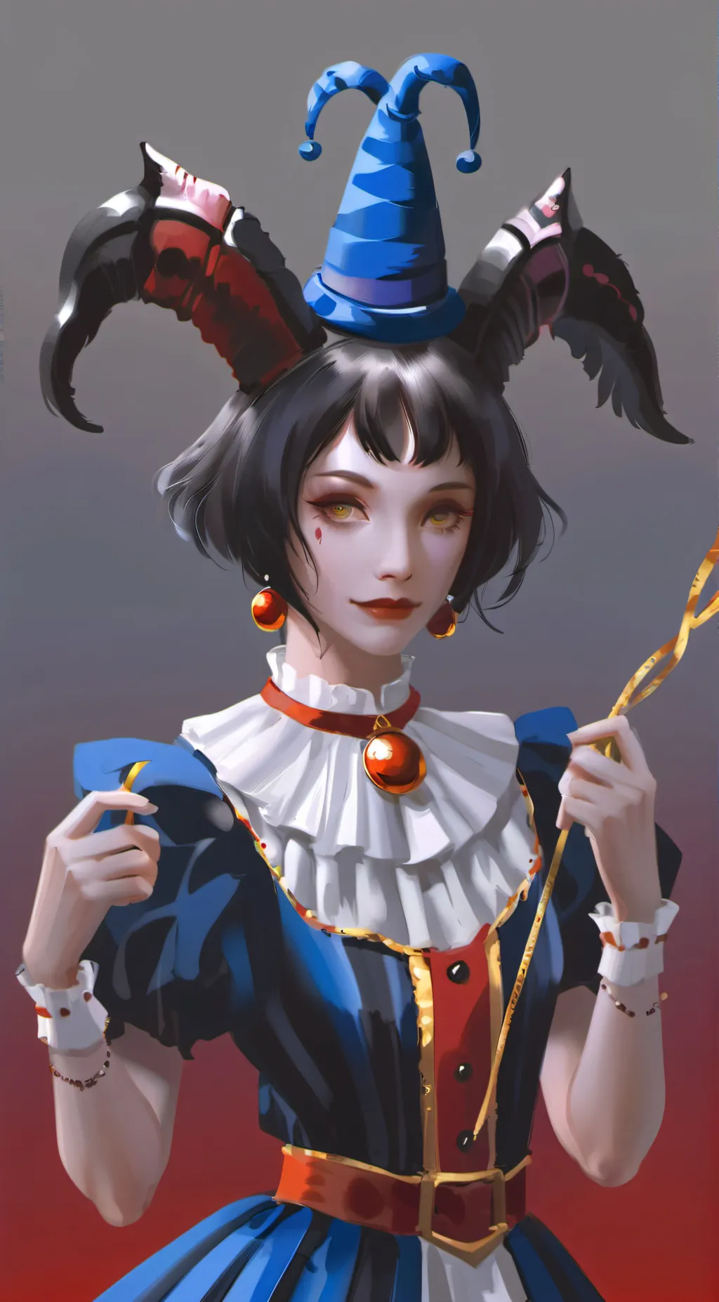ai character: pomni background