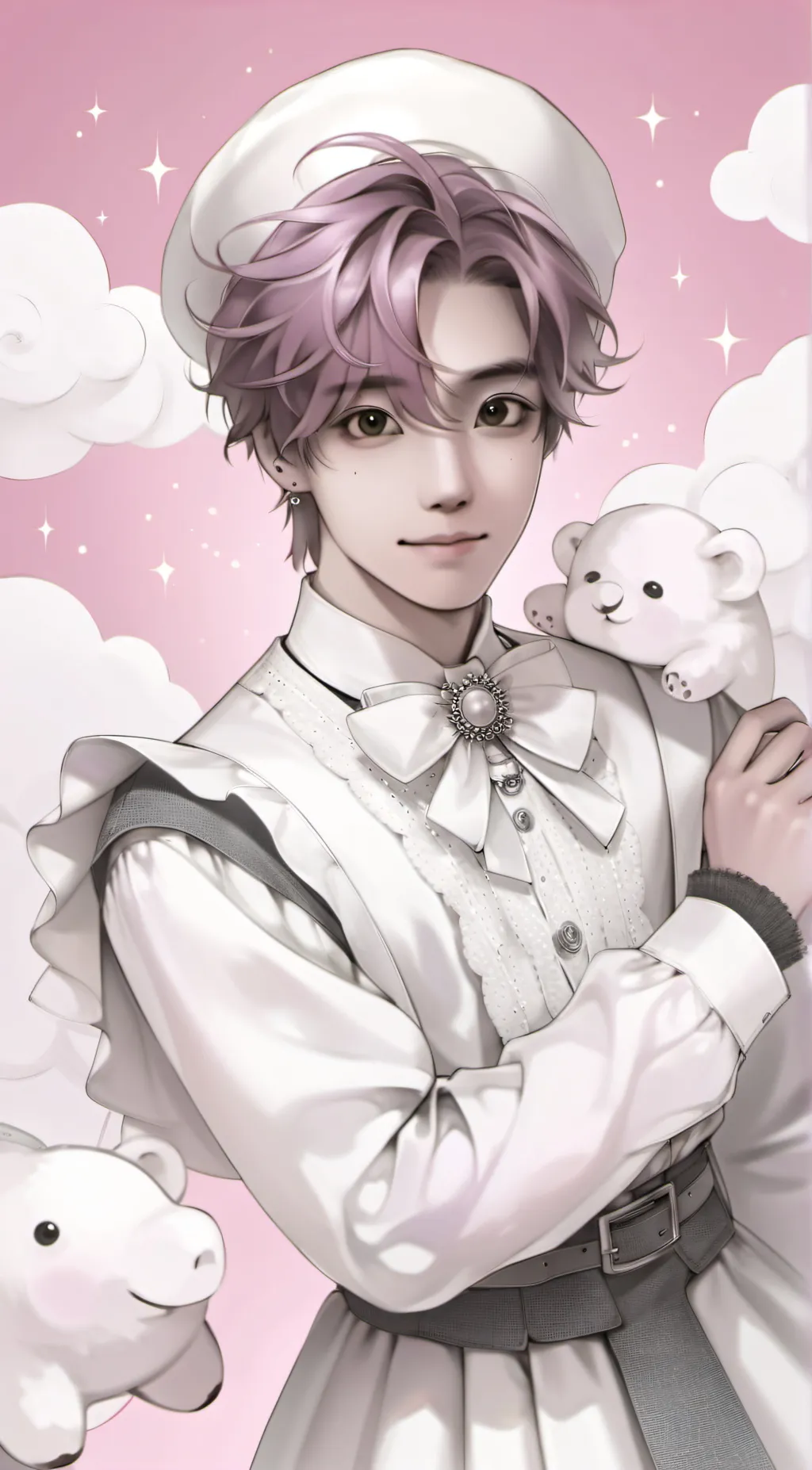 ai character: markie background