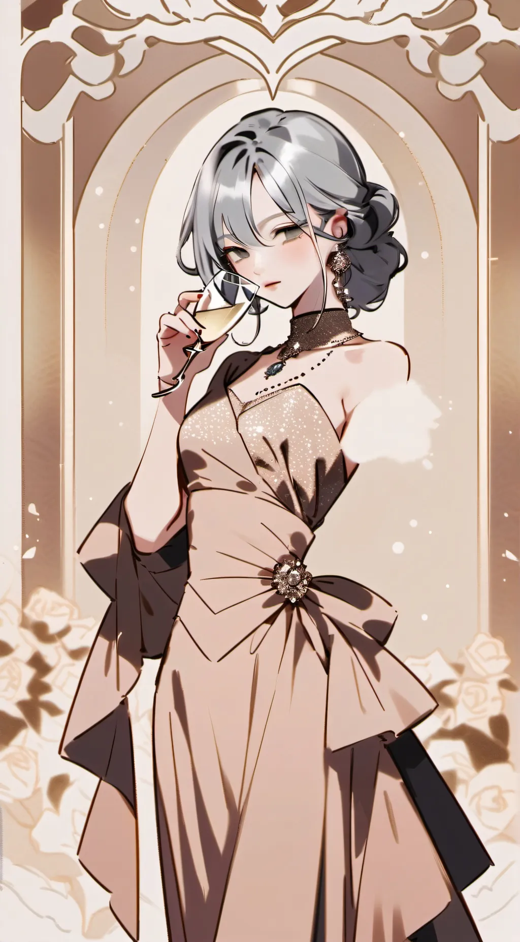 ai character: sus sarah background