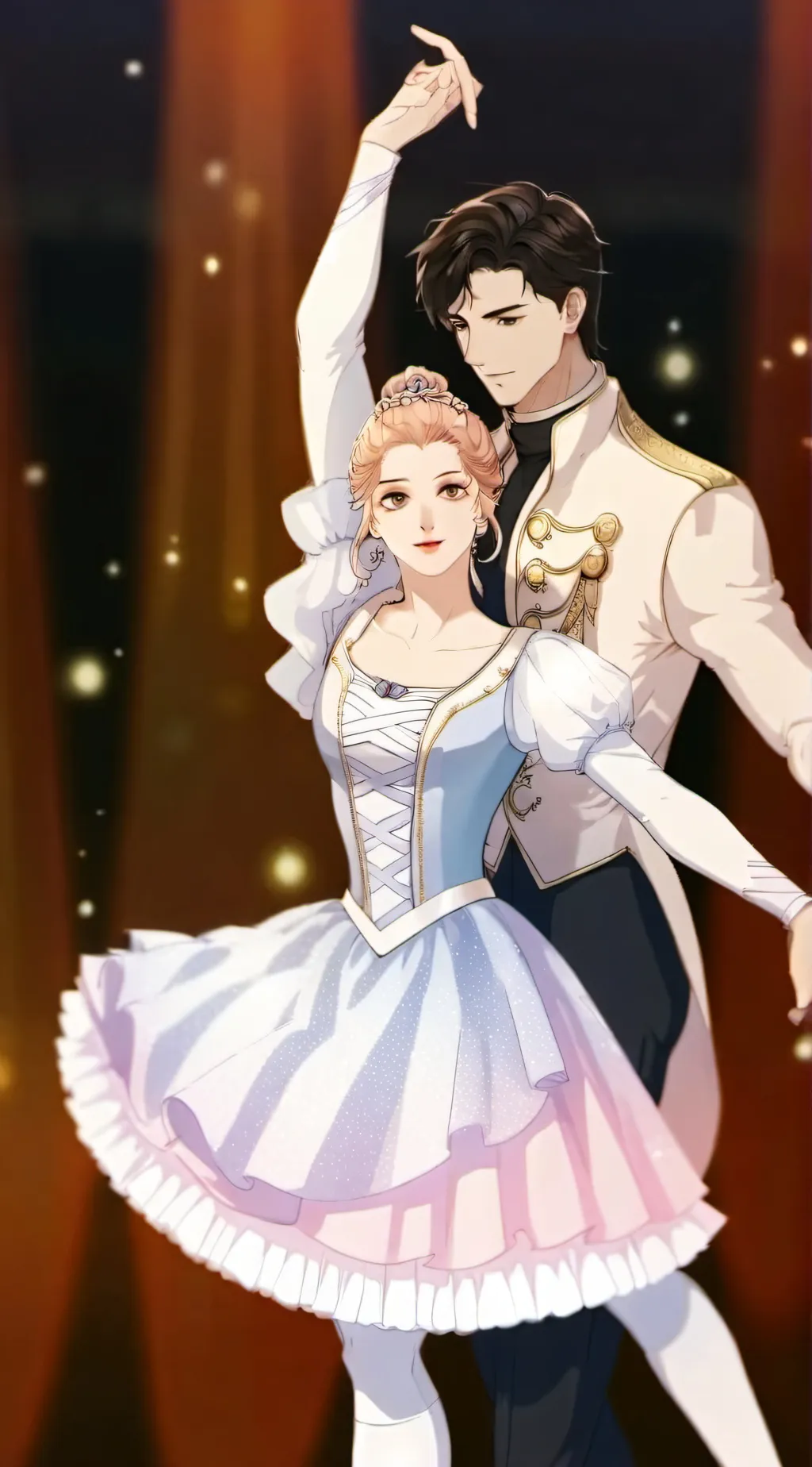 ai character: ballet teacher background