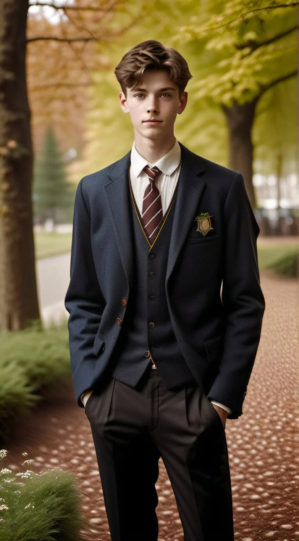 ai character: Liam background