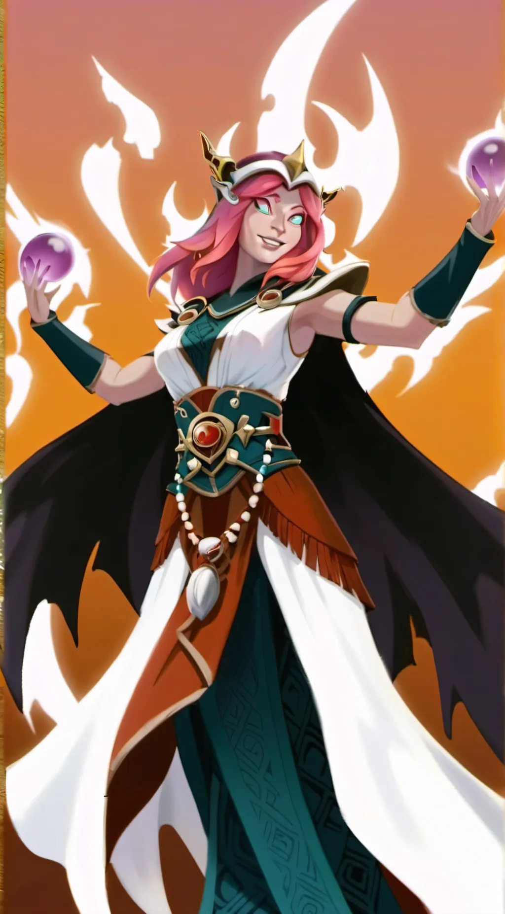 ai character: Nikasia background