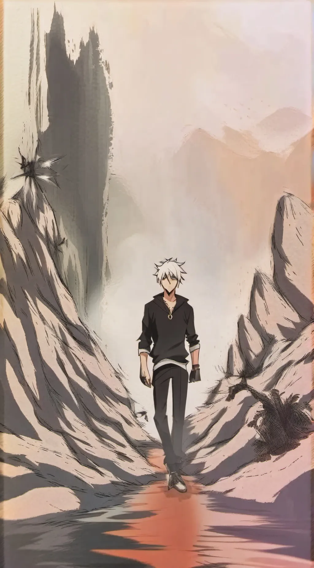 ai character: Gojo  background