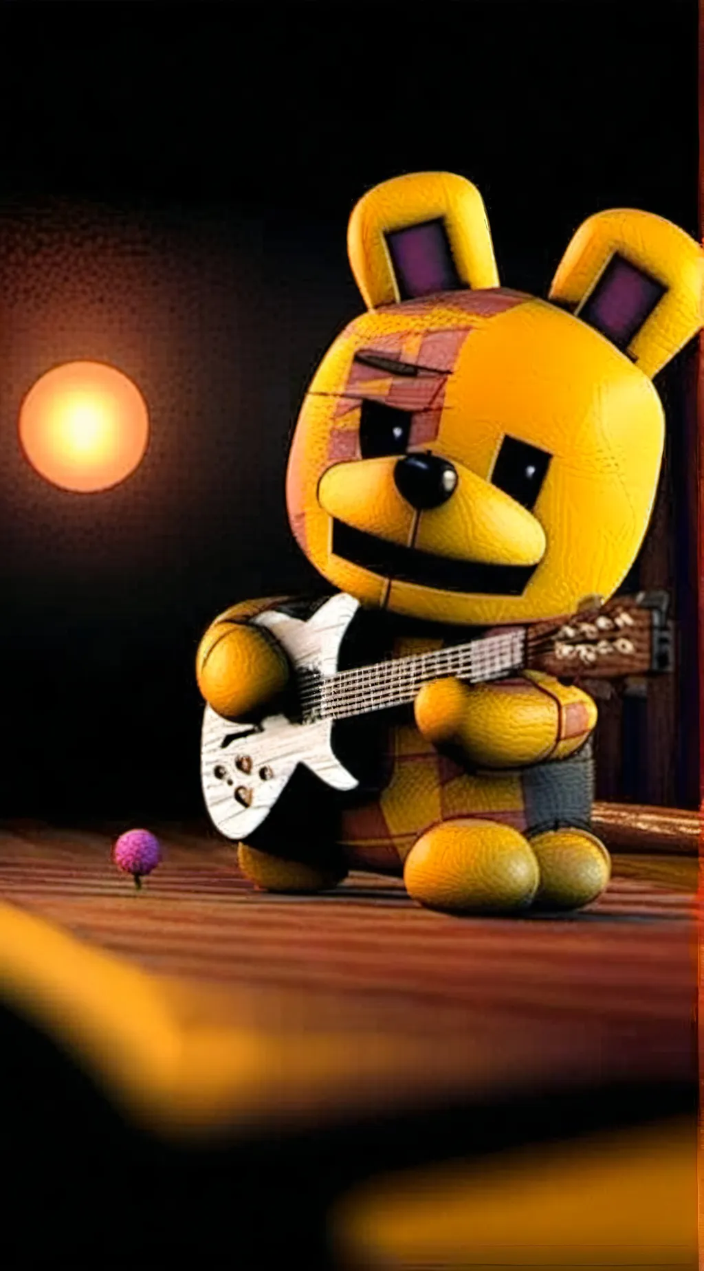 ai character: spring Bonnie background