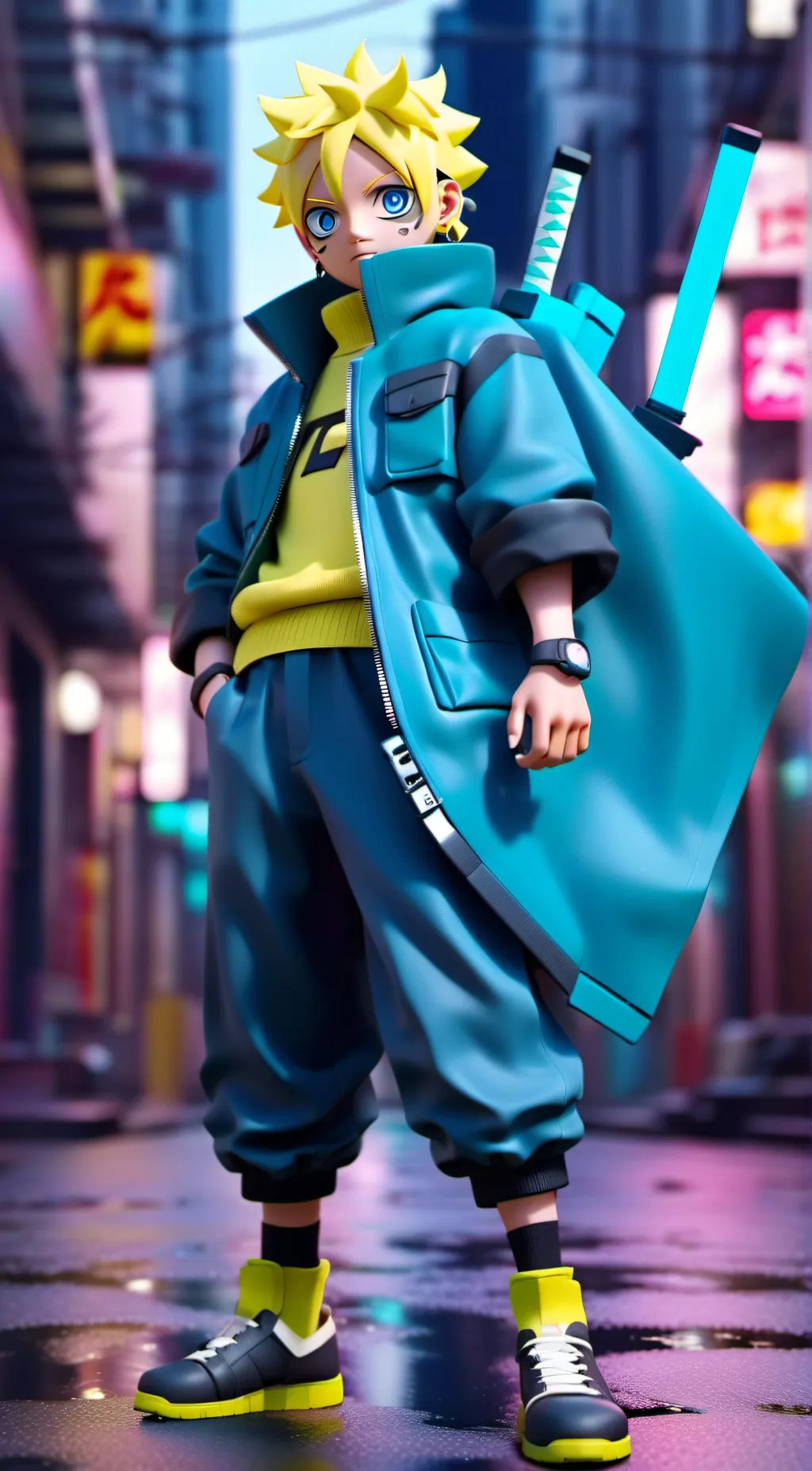 ai character: Boruto Nrxt Gen background