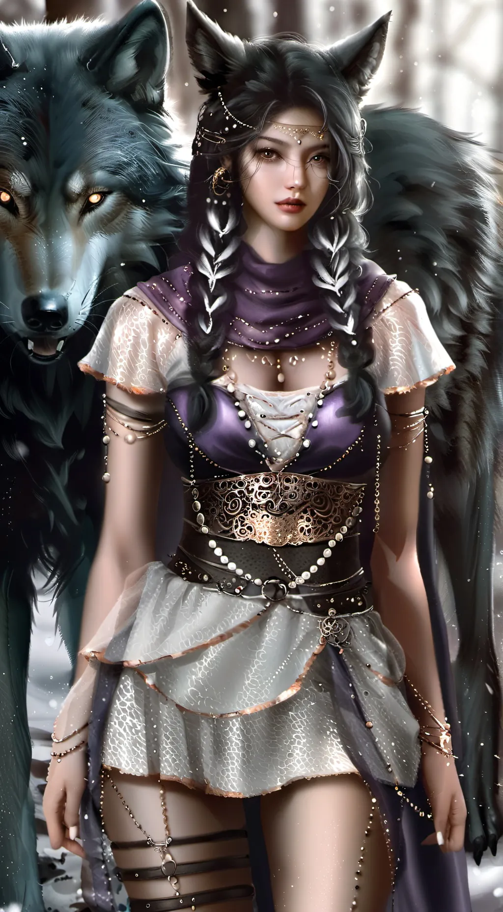 ai character: Kaitlyn background