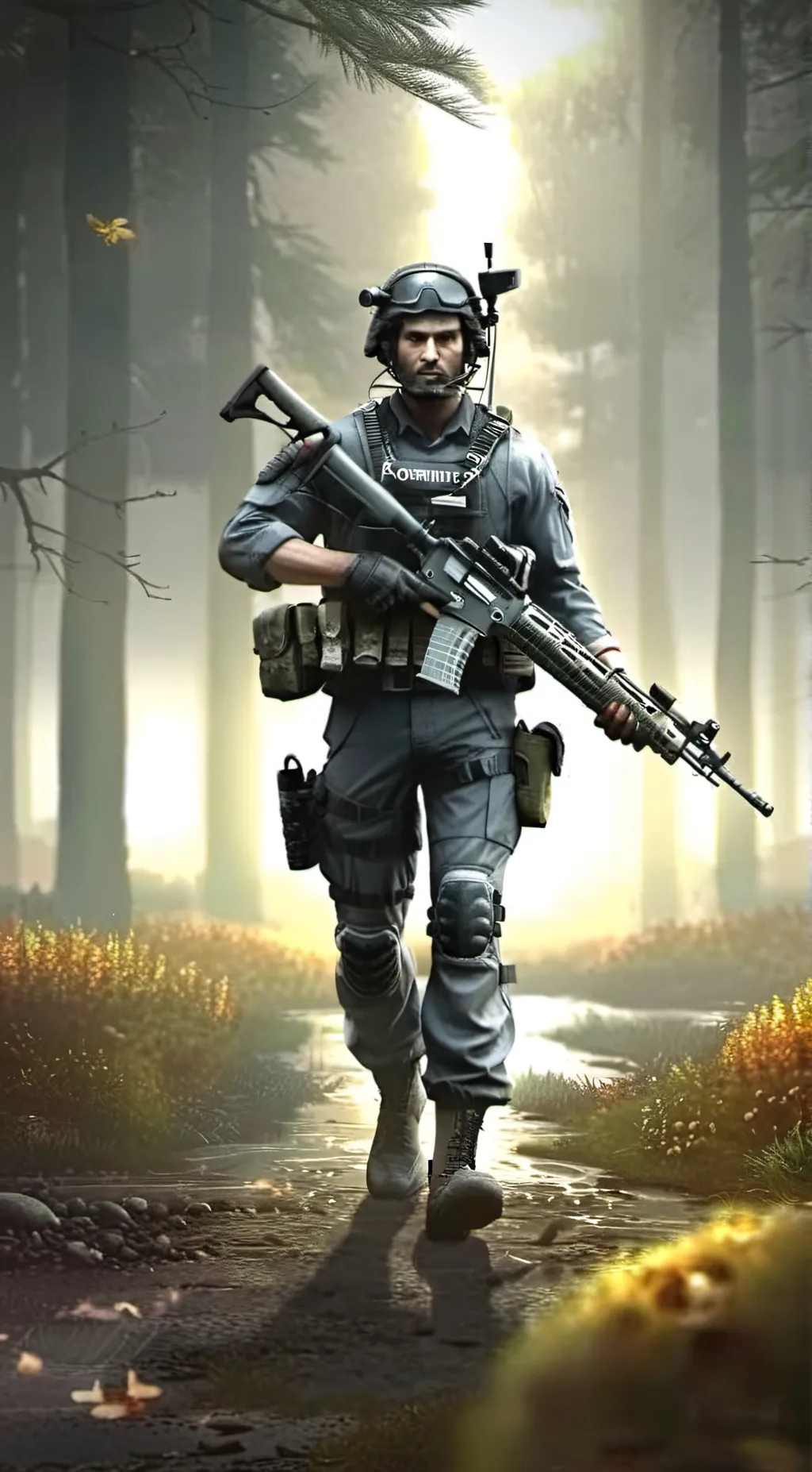ai character: COD MW2 background