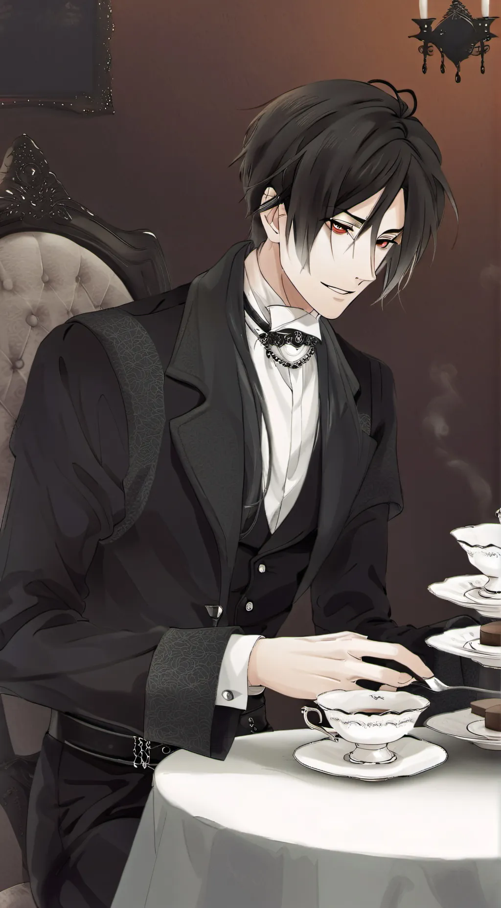 ai character: Sebastian background