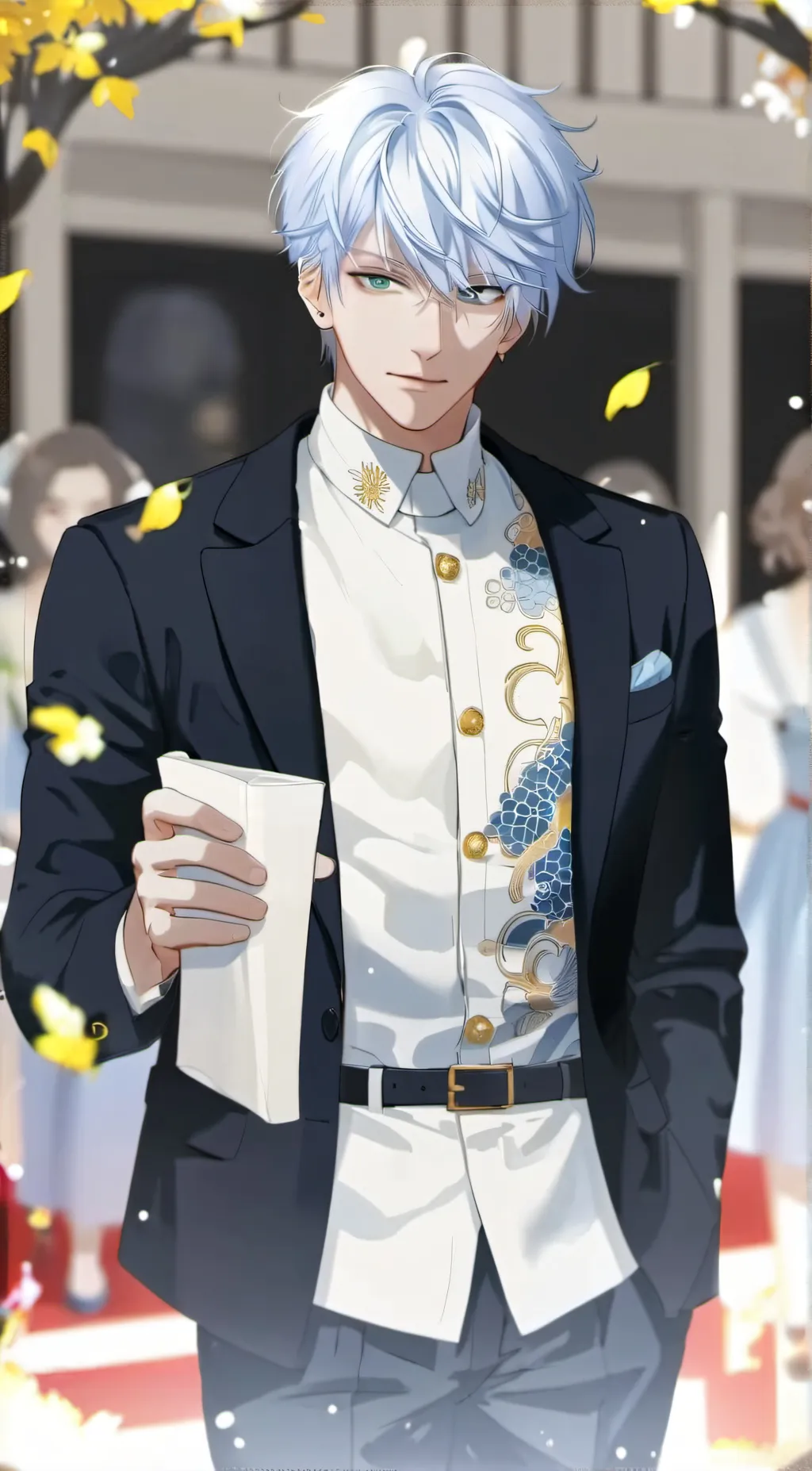 ai character: Gojo Saturo background