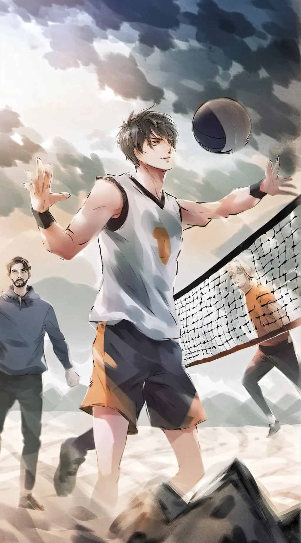 ai character: mha background