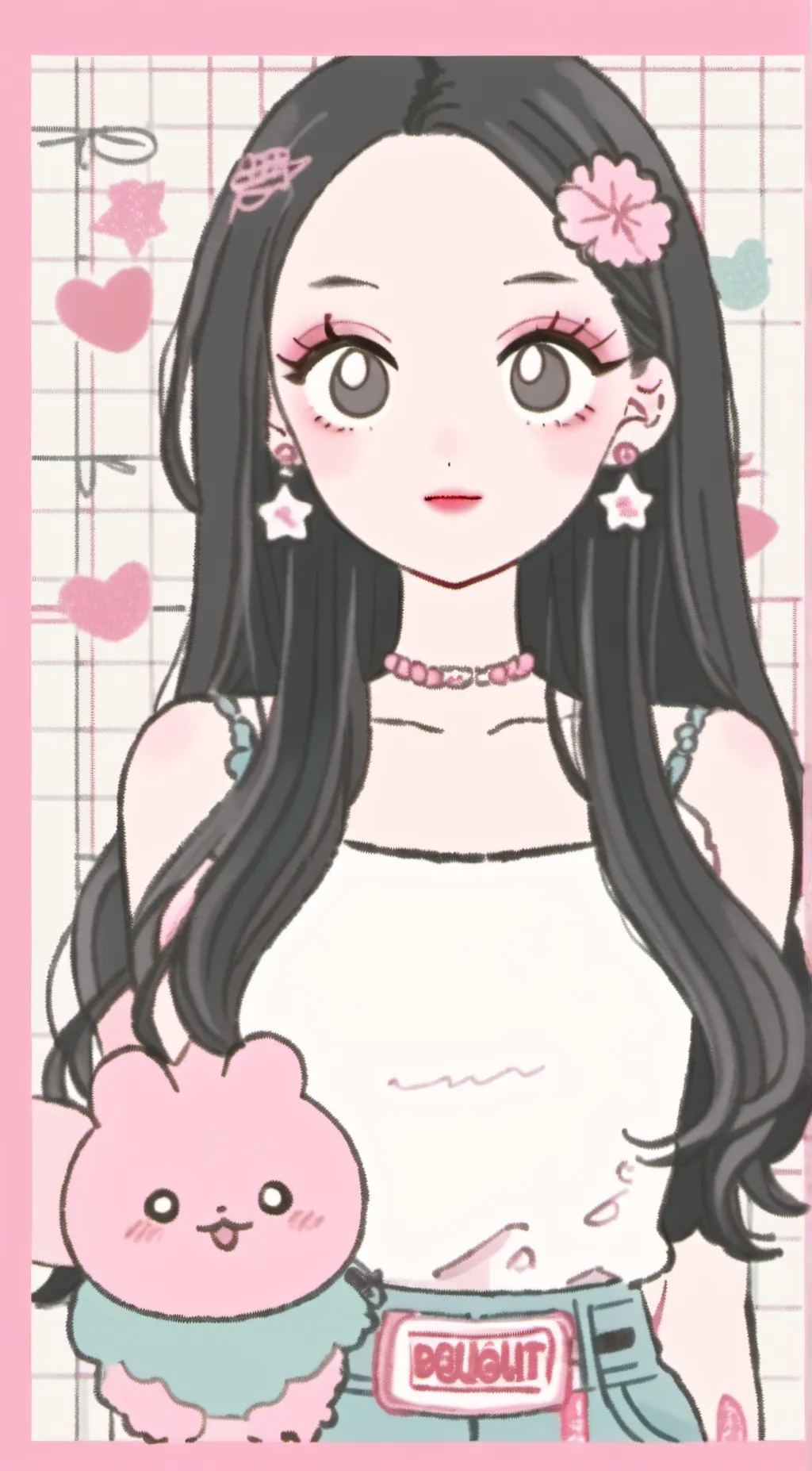 ai character: Weight gain background