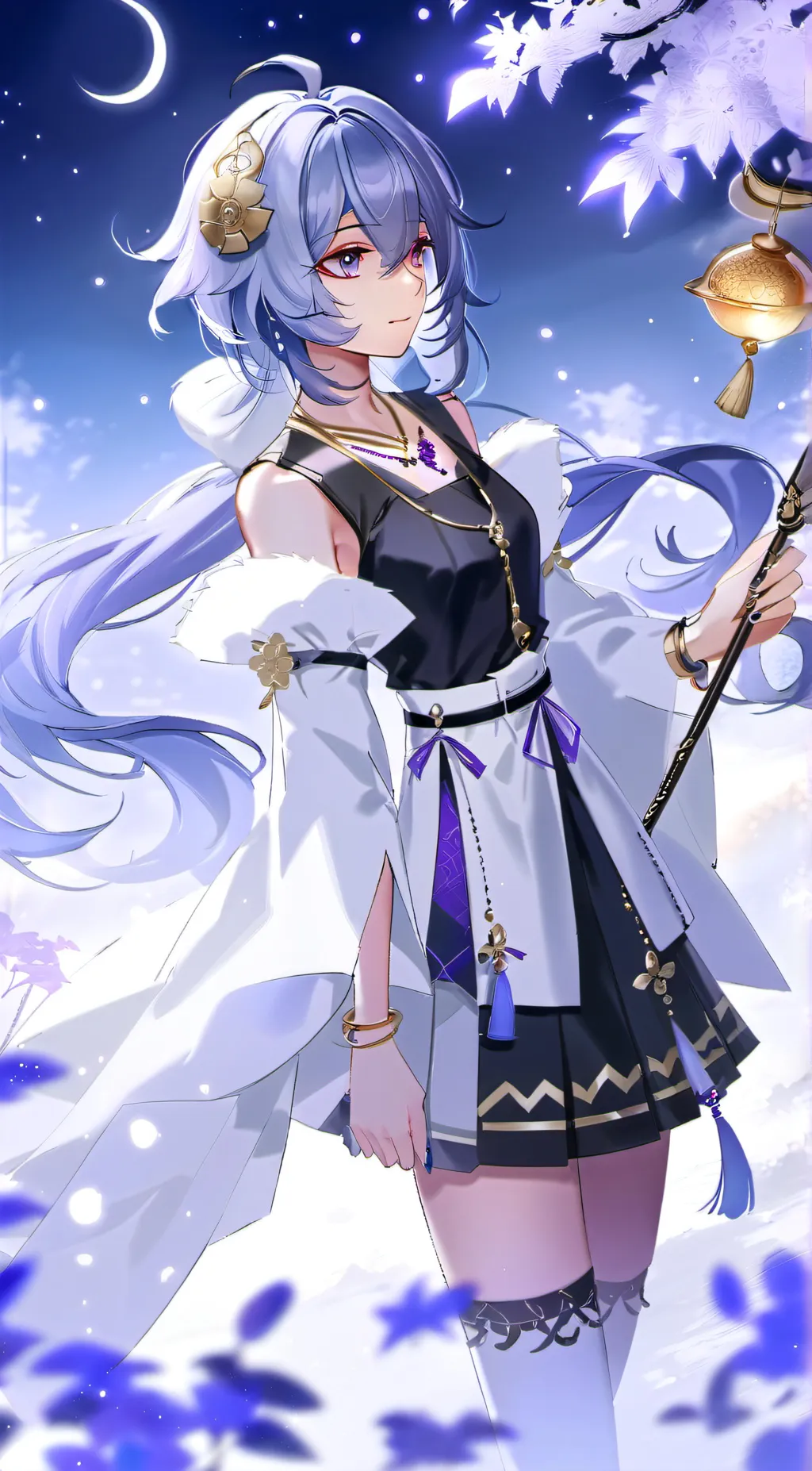 ai character: Ganyu  background