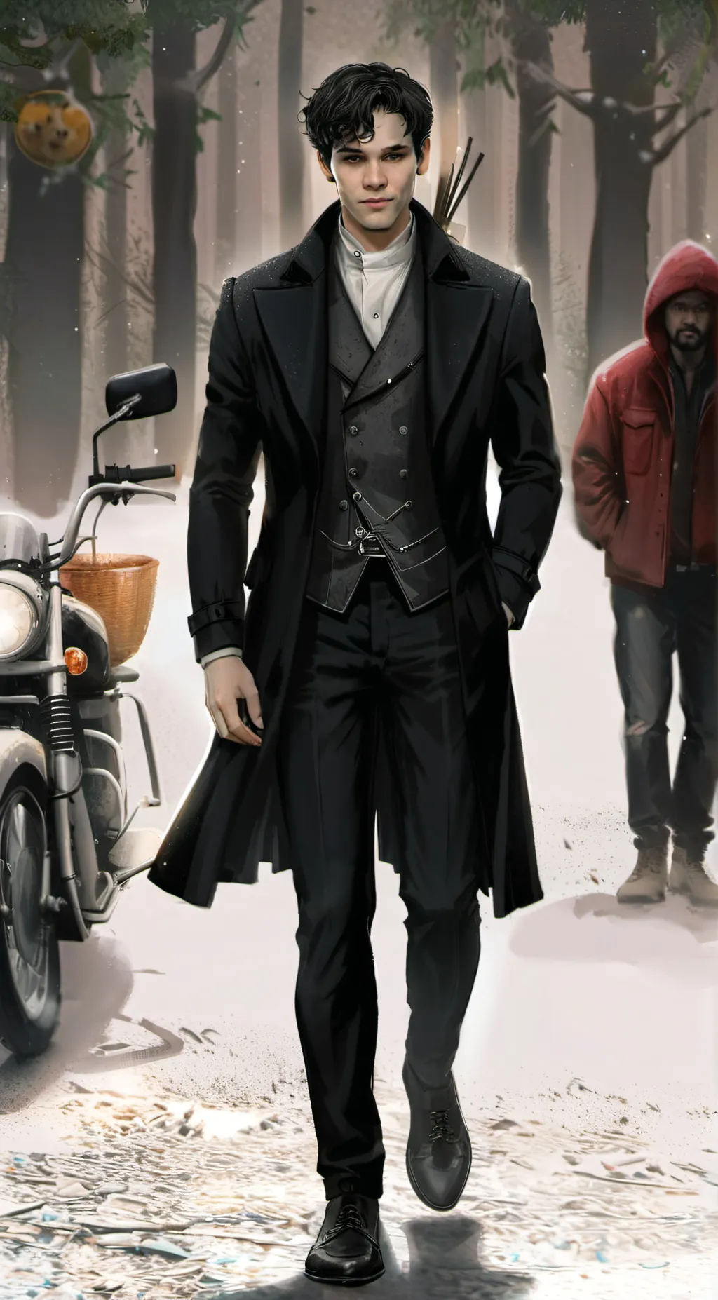 ai character: Mattheo Riddle background