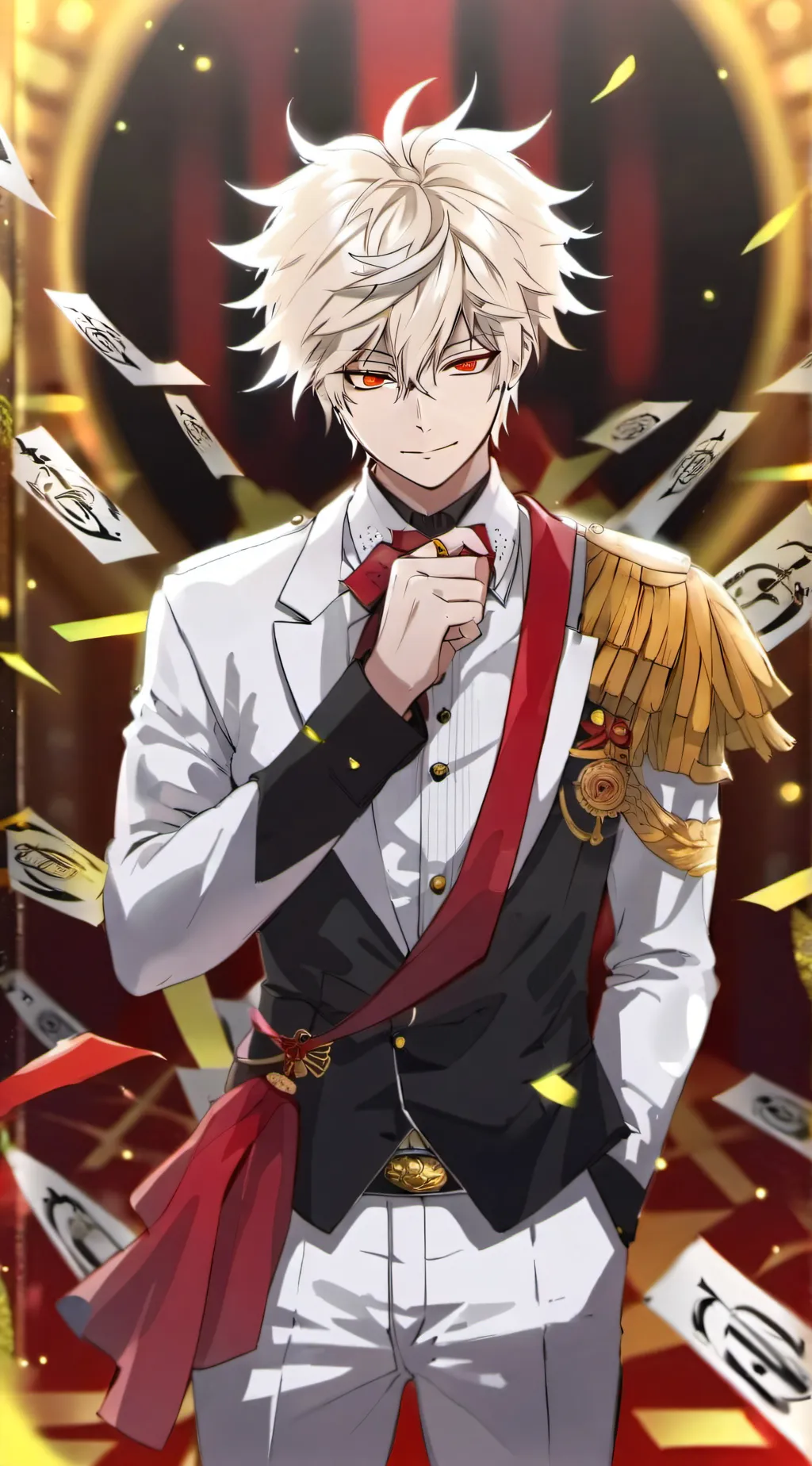 ai character: katsuki  background