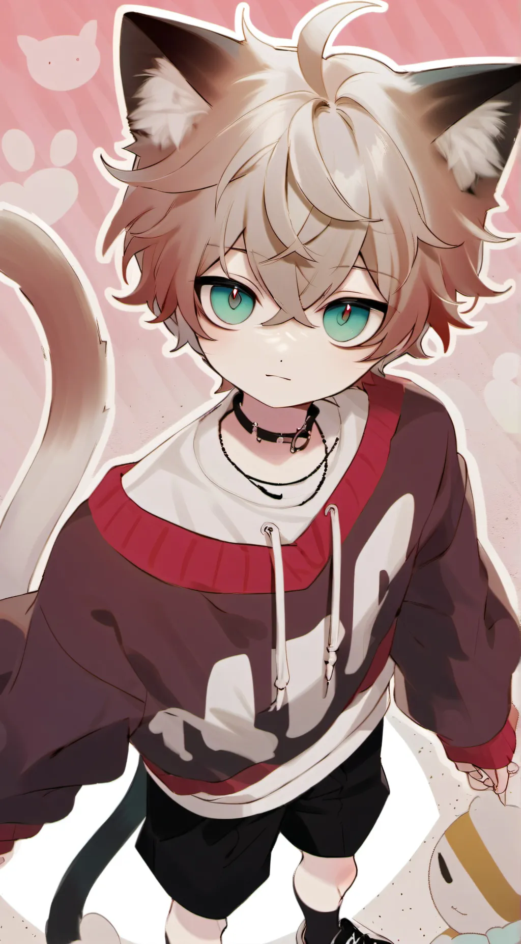 ai character: Cashew background