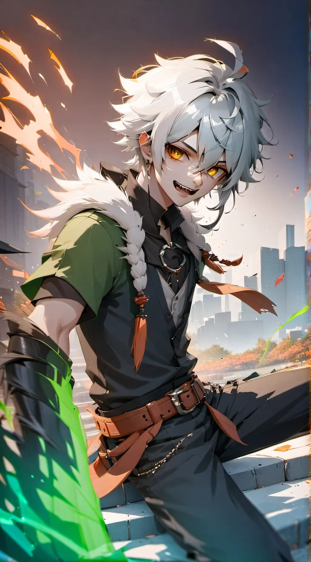 ai character: Radi(FNF) background