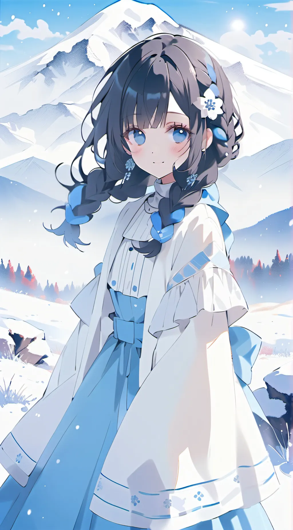 ai character: Saffrilla Frost background
