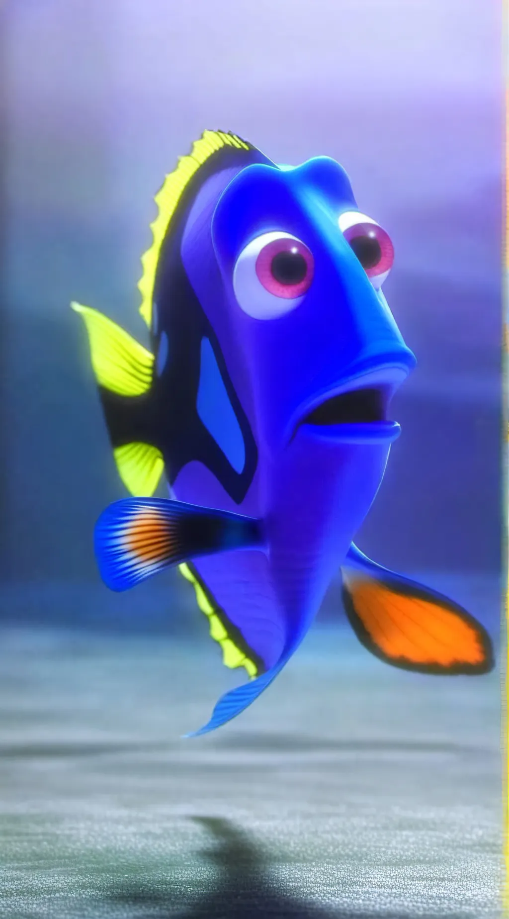 ai character: Dory. background