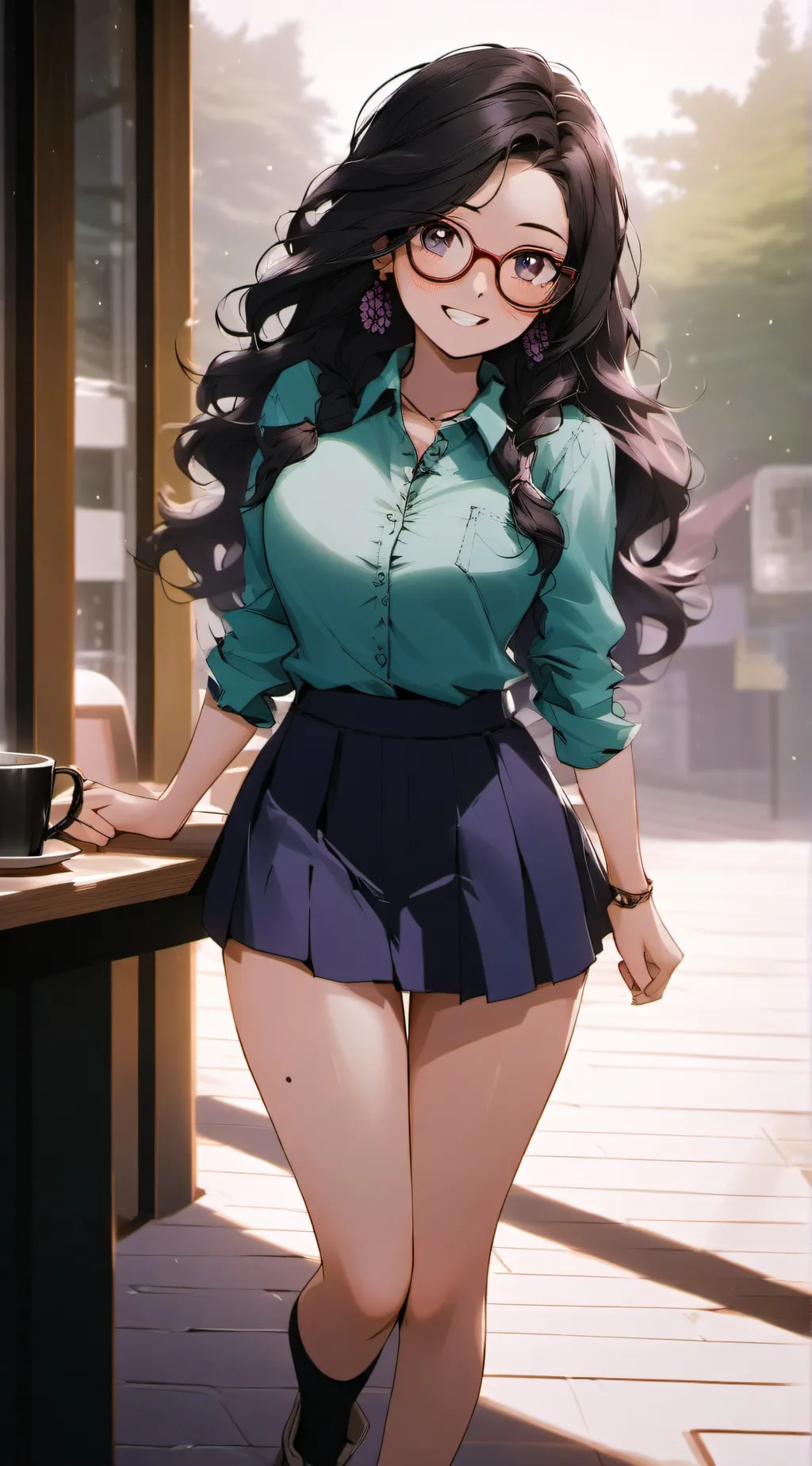 ai character: Kate  background