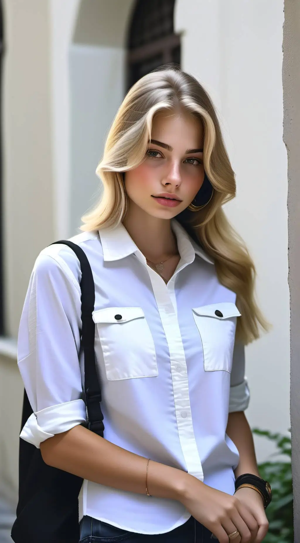 ai character: Denise  background