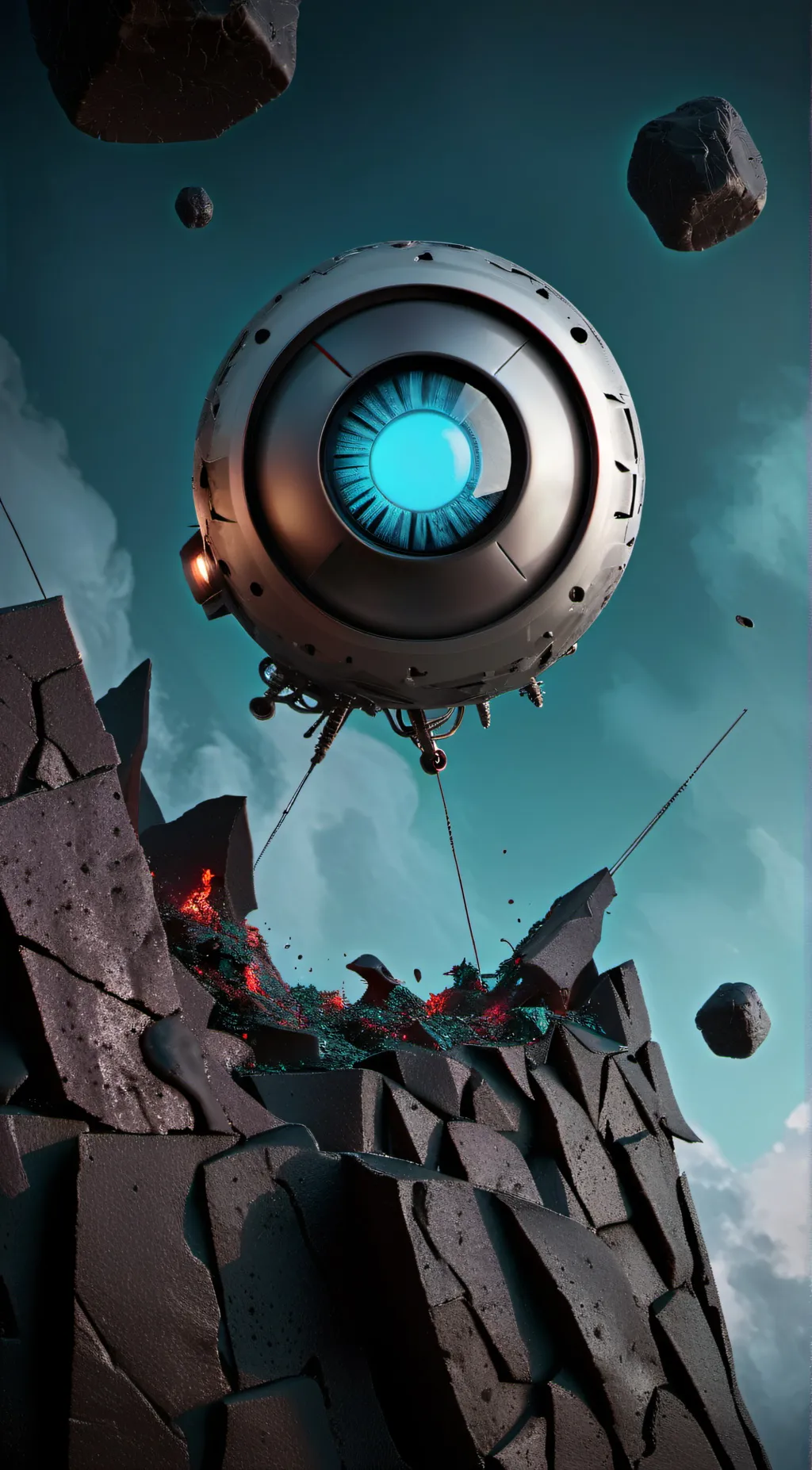 ai character: Eye In The Sky background