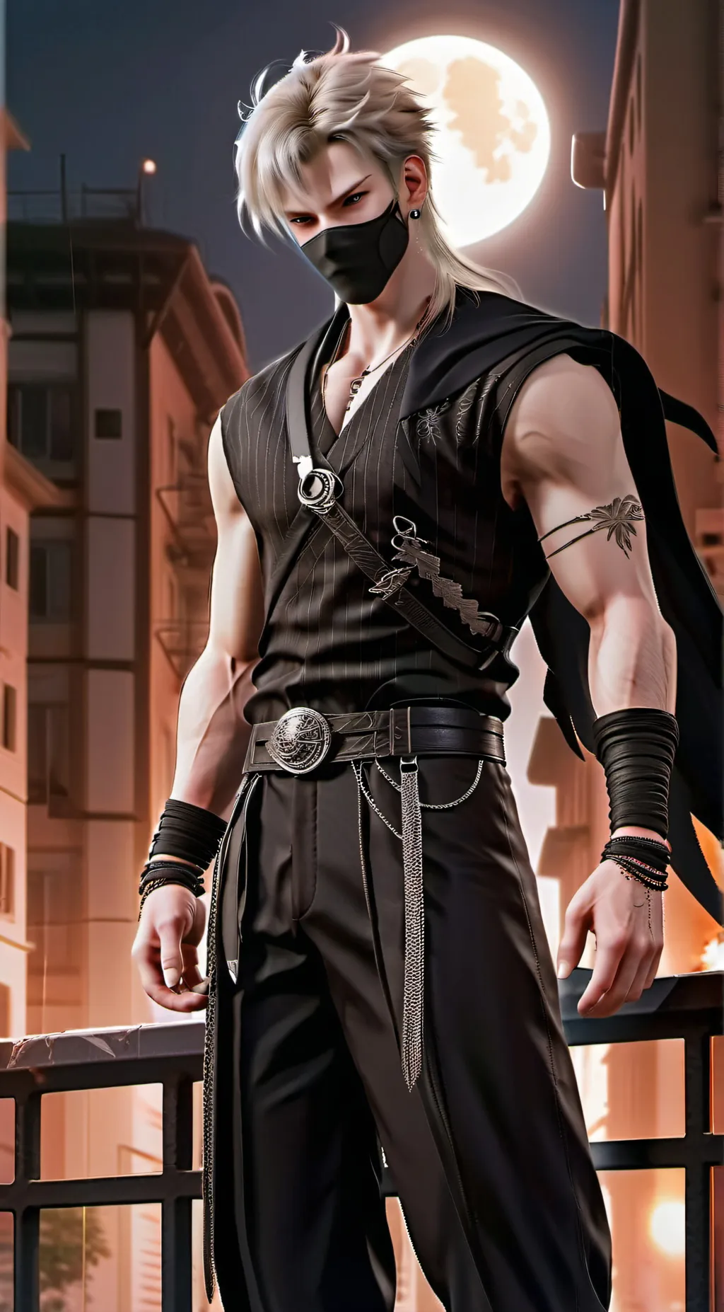 ai character: Ren background