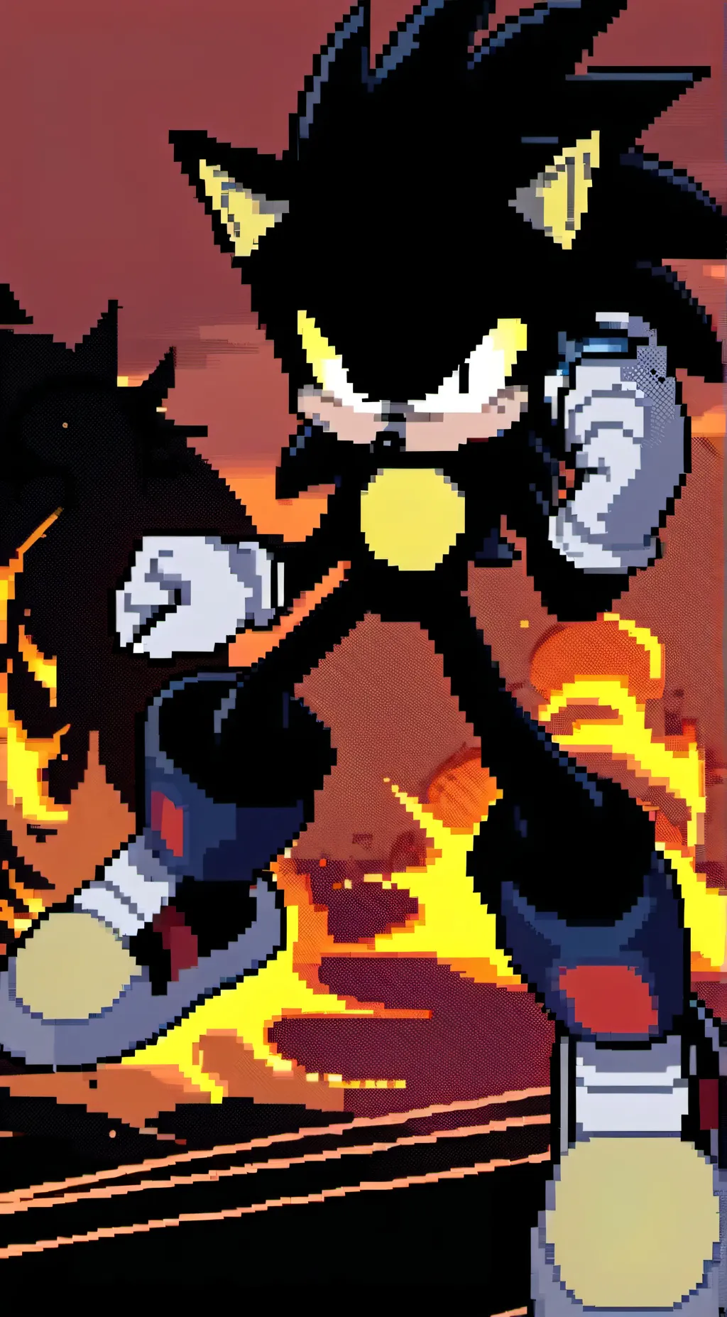 ai character: Furnace background
