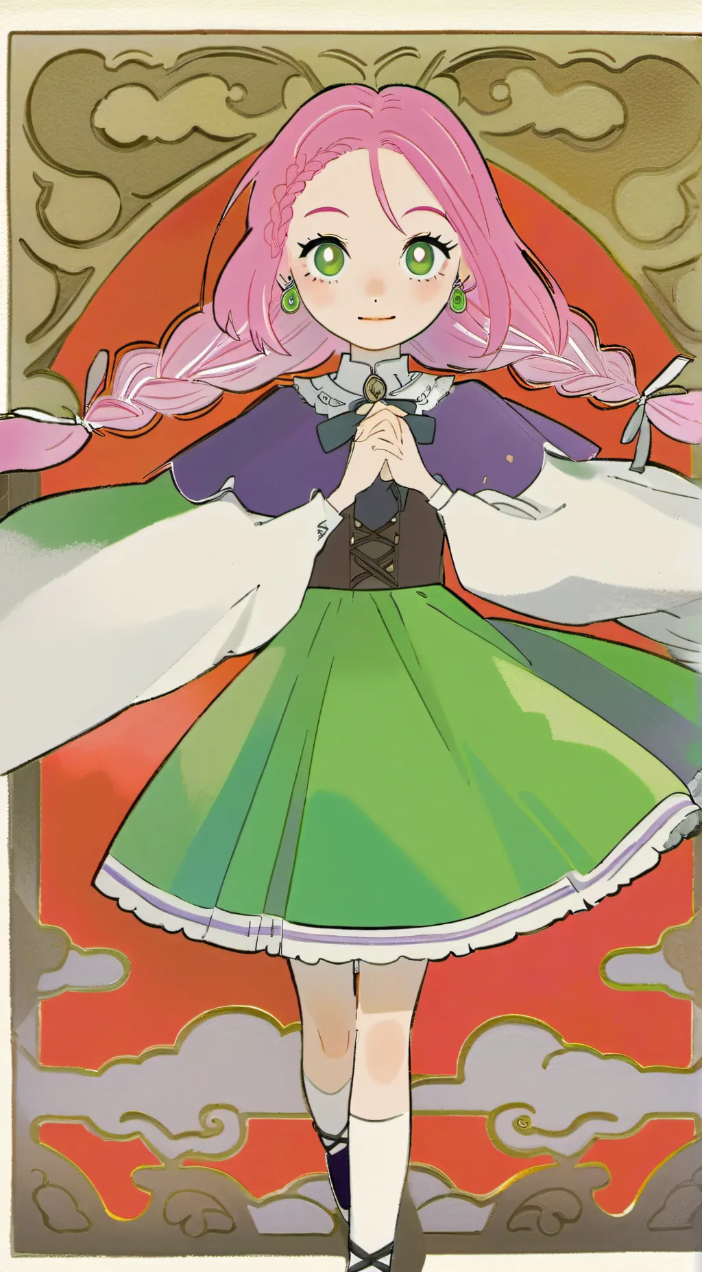 ai character: Mitsuri background