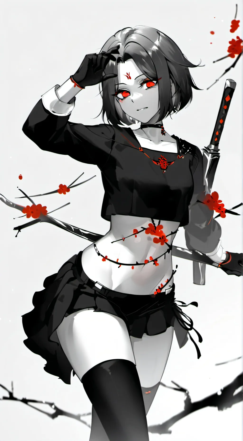 ai character: Raven  background