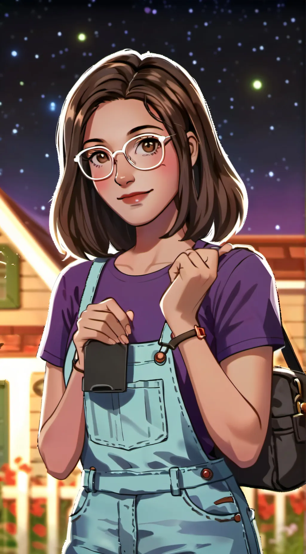 ai character: Maru background