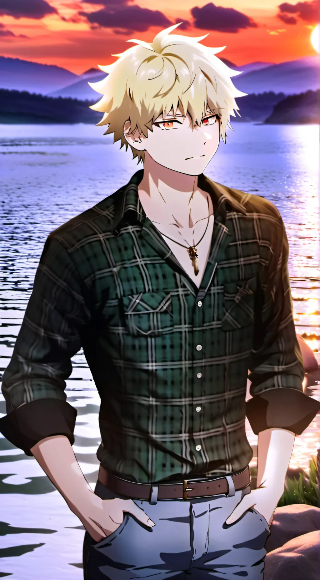 ai character: You and bakugo background