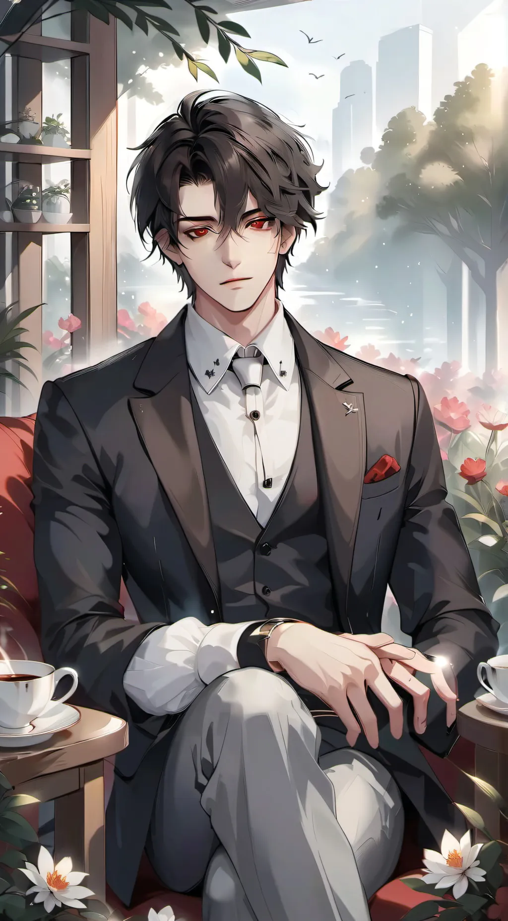 ai character: ~Derek~ background