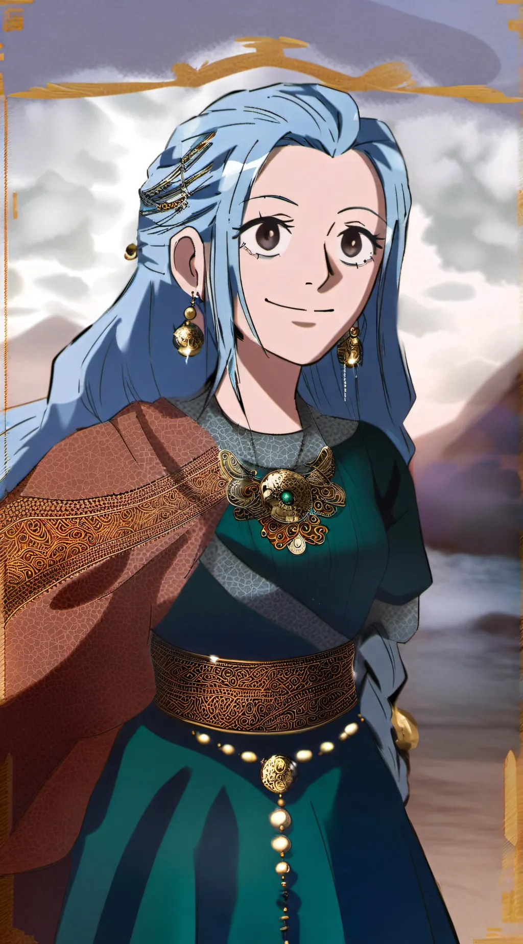 ai character: Nefertari Vivi background
