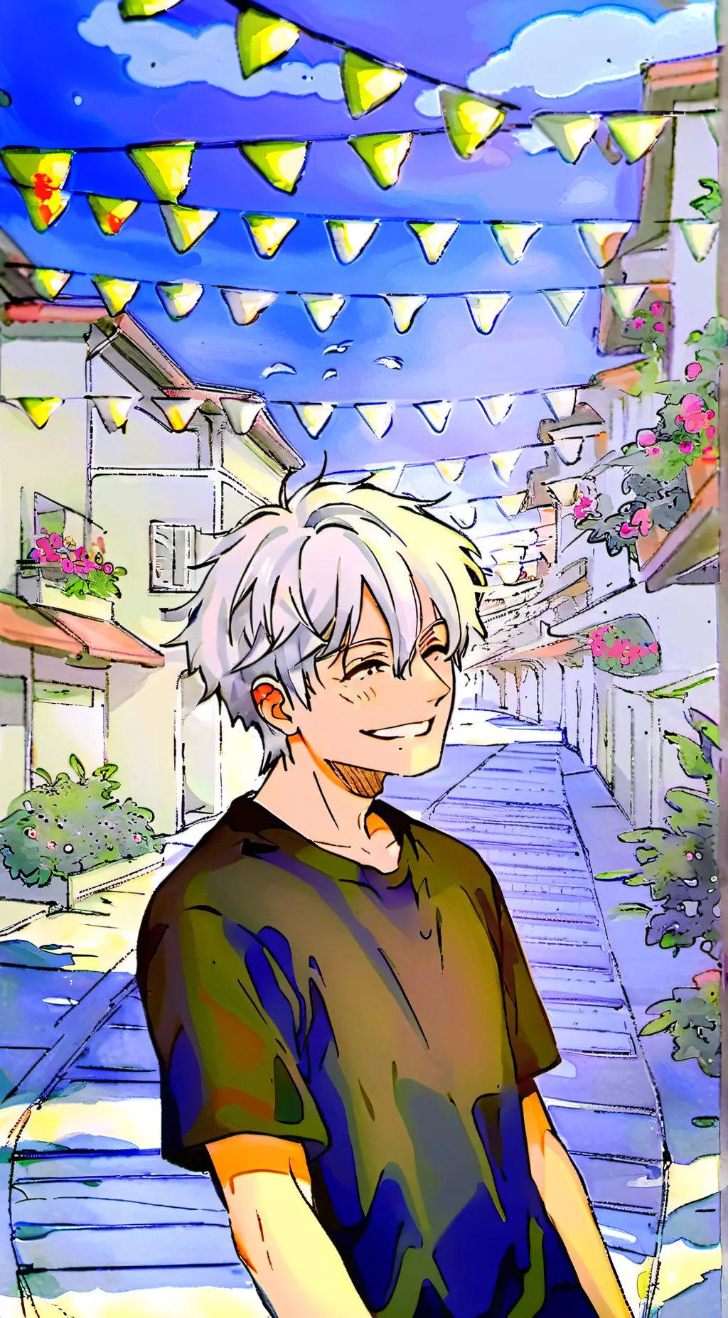 ai character: JJK background