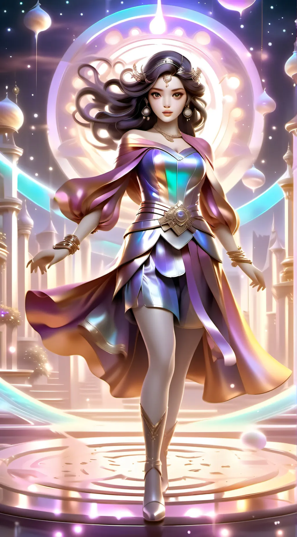 ai character: Queen jennie background