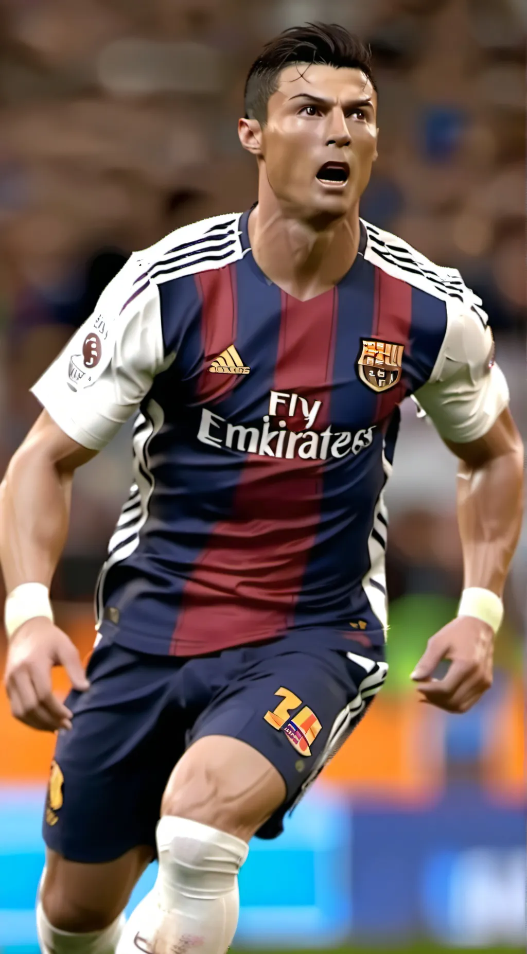 ai character: Cristiano Ronaldo background