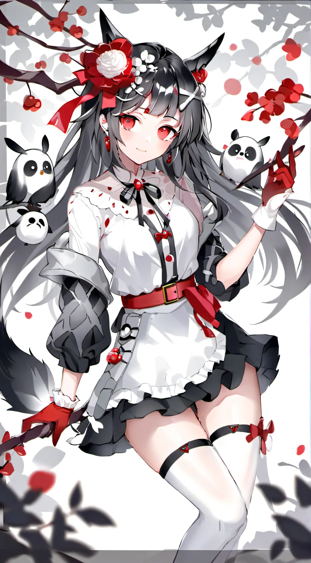 ai character: HANNAH 💕 background